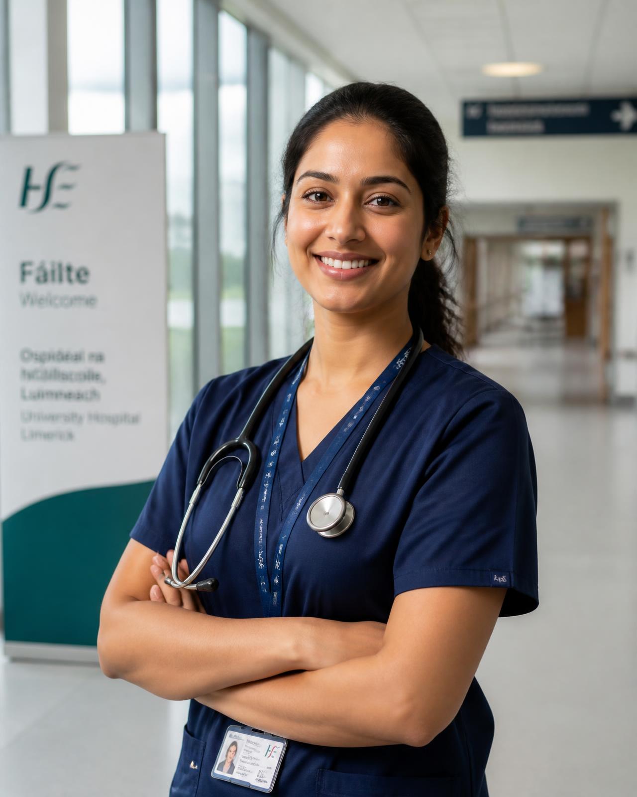 International nurse placed in an Irish hospital